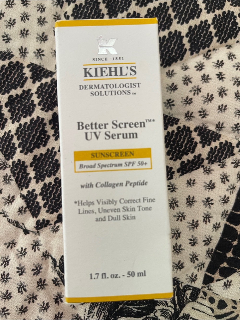 Kiehl's Better Screen UV Serum SPF 50+ - White, Yellow